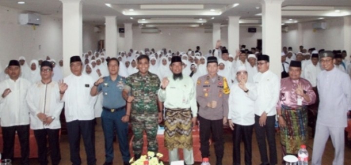 186 JCH Asal Kabupaten Bengkalis Mendapat Pembekalan Pelaksanaan Ibadah Haji