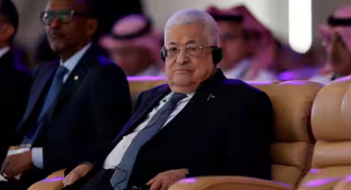 Presiden Palestina Mahmoud Abbas menghadiri Forum Ekonomi Dunia (WEF) di Riyadh, Arab Saudi, 28 April 2024 /Reuters