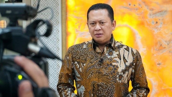 Ketua MPR RI sekaligus Wakil Ketua Umum Partai Golkar Bambang Soesatyo. Sumber: Teropong Media