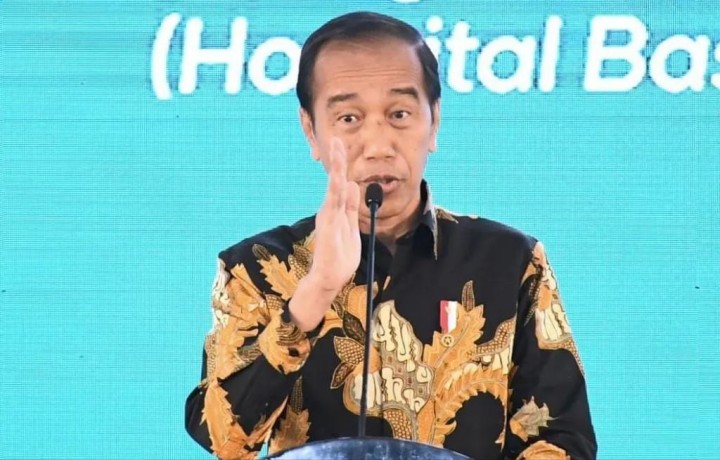 Jokowi 'Tegur' Pemda di Musrenbangnas 2024: Jangan Semua ke Pusat, Bapak-Ibu Ngerjain yang Mana?. (X/@jokowi)