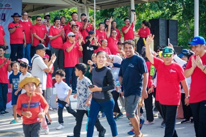 Dihadiri Bupati Pelalawan, Perayaan May Day di RAPP Berlangsung Meriah