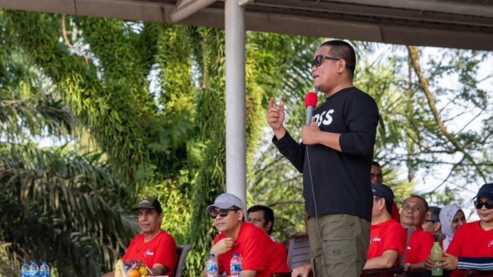 Rayakan Hari Buruh di RAPP, Bupati Pelalawan: Perusahaan ini Penanam Investasi Terbaik di Riau