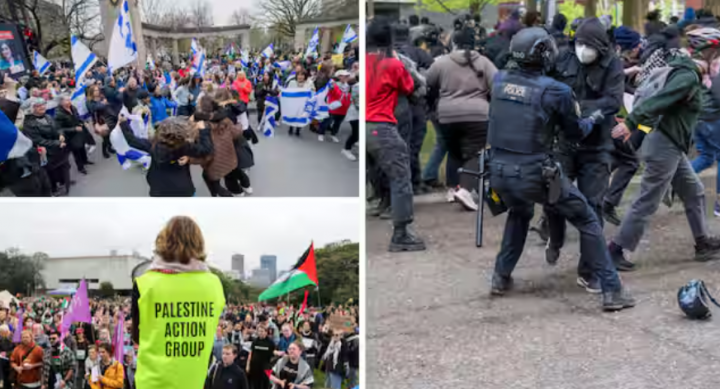 Protes Pro-Palestina Memicu Bentrokan dan Penangkapan di Kampus-kampus Eropa