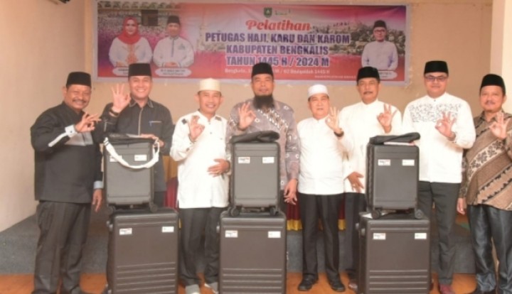 Asisten Buka Pelatihan TPHD dan Karom Haji Kabupaten Bengkalis