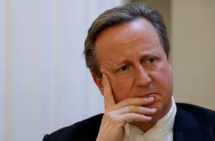 Gambar menunjukkan Menteri Luar Negeri Inggris David Cameron /Reuters