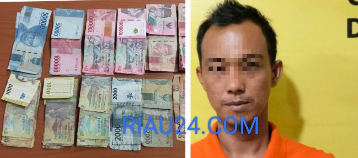 Mencuri Uang Rp15 Juta Rupiah, ZR Diringkus Unit Reskrim Polsek Bukit Batu di Sumbar