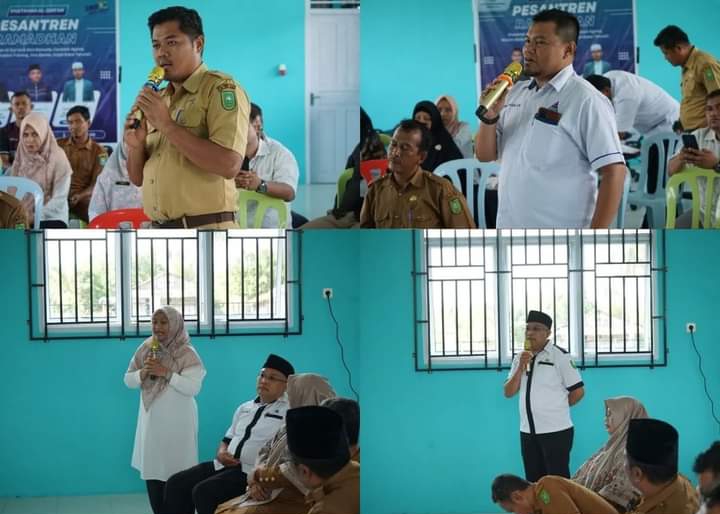 Sejumlah guru SMKN 2 Bengkalis menyampaikan keluh kesahnya kepada komisi V DPRD Riau 