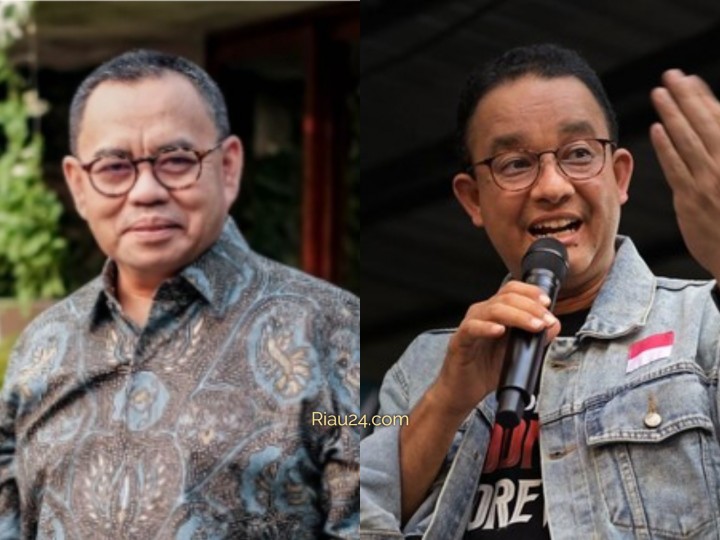 Anies Baswedan Resmi di Dukung PKS, Sudirman Said Bakal Jadi Rival di Pilkada DKI 2024. (Kiri: Tangkapan Layat Antaranews/Kanan: @aniesbaswedan)