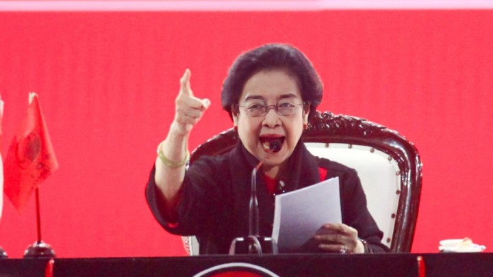 Ketum PDIP Megawati Soekarnoputri. Sumber: tvone
