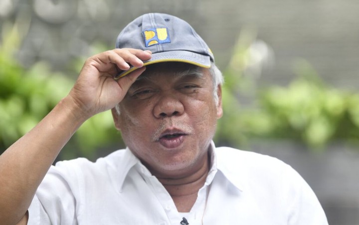 Menteri Pekerjaan Umum dan Perumahan Rakyat (PUPR) Basuki Hadimuljono. Sumber: Kompas.ID