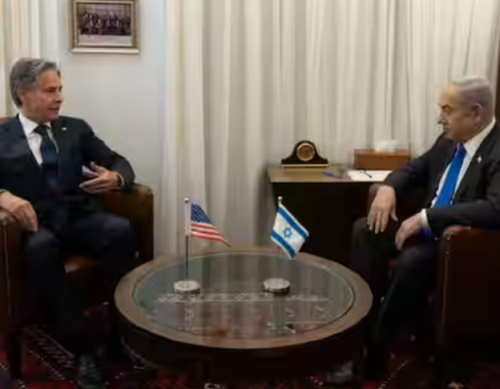 Setelah Mesir, Blinken melakukan perjalanan ke Israel, di mana dia memberi tahu Perdana Menteri Benjamin Netanyahu tentang upaya diplomatik yang sedang berlangsung untuk merencanakan periode pascakonflik /AFP