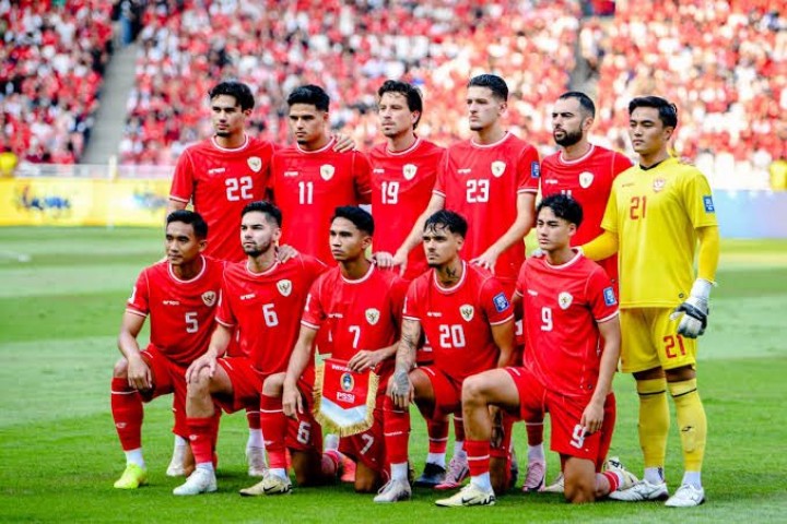Perjalanan Timnas Indonesia di Grup F Kualifikasi Piala Dunia 2026. (X/@Riweh_Banget)