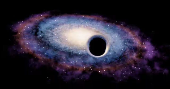 Gambar representatif lubang hitam /net