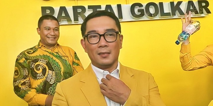 Golkar Unggulkan Ridwan Kamil di Pilgub Jakarta, Kaesang Jadi Cawagubnya?