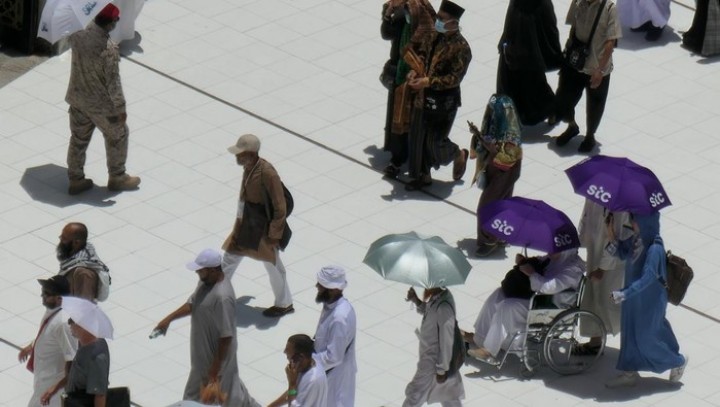 166 Jemaah Haji RI Tewas di Tengah Cuaca Panas, Kemenkes Ungkap Penyebab Terbanyak