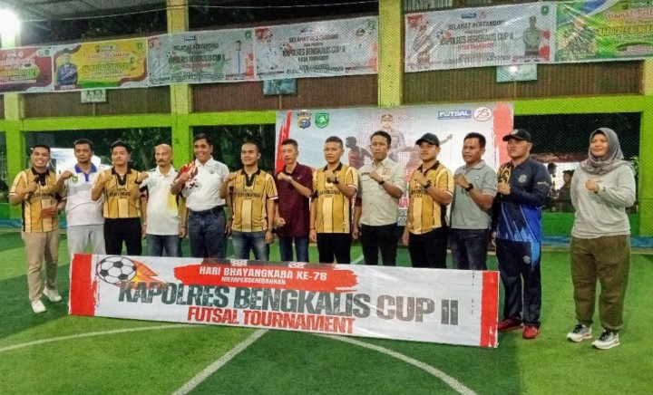 Pembukaan Futsal Kapolres Cup II
