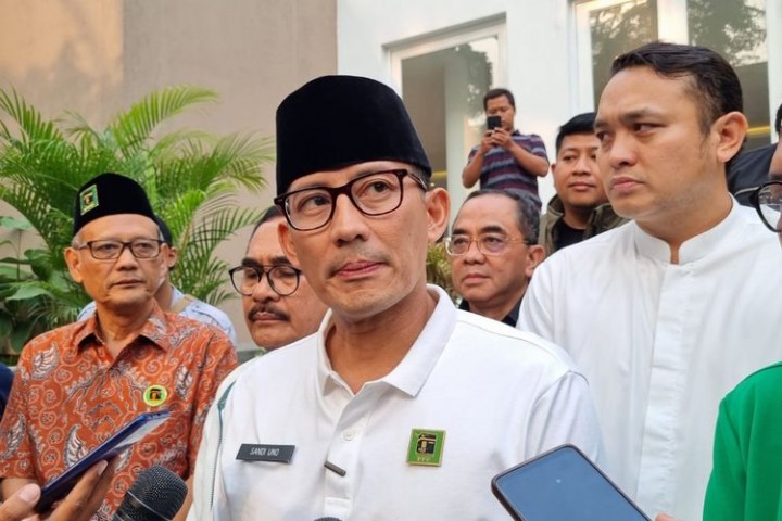 Sandiaga Uno Ikut Bela Jokowi, Bantah Cawe-cawe Usung Kaesang di Pilgub DKI Jakarta. (X/Foto)