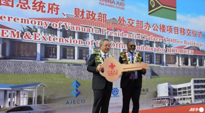 China bangun istana kepresidenan baru di Vanuatu Pasifik /AFP