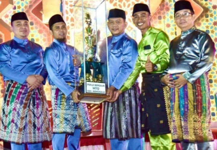 Piala juara umum MTQ ke 56 tingkat kecamatan Bengkalis