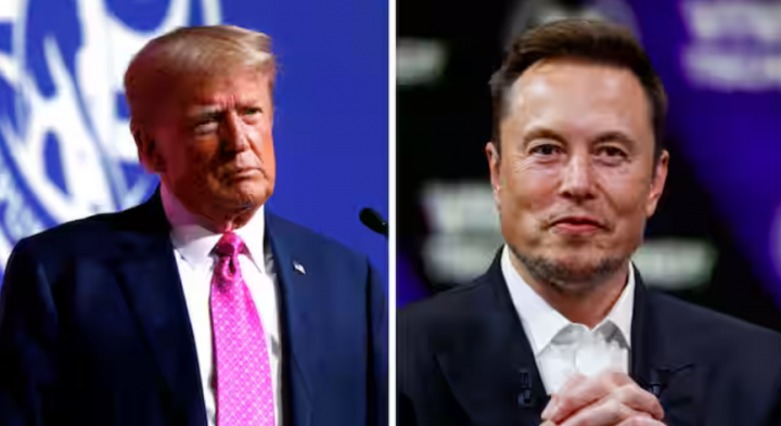 Mantan presiden AS Donald Trump dan pemilik X Elon Musk /Reuters