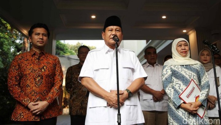 Peluang PKB dan PDIP Bersatu usai Gerindra Dukung Khofifah-Emil Dardak di Pilkada Jatim. (Tangkapan Layar detikCom)