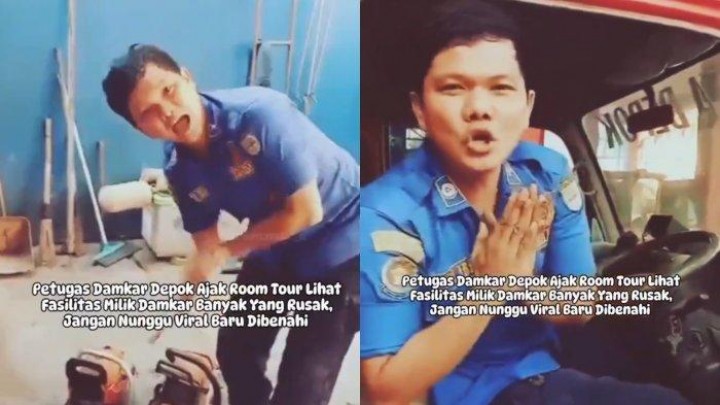 Viral Petugas Damkar Depok Bongkar Korupsi Alat Operasional, Kadis Buka Suara. (X/Foto)