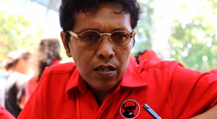 Ketua Tim Pemenangan Pilkada Nasional PDIP, Adian Napitupulu. Sumber: Fajar