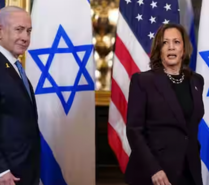 Perdana Menteri Israel Benjamin Netanyahu dan calon presiden AS dari Partai Demokrat Kamala Harris /Reuters