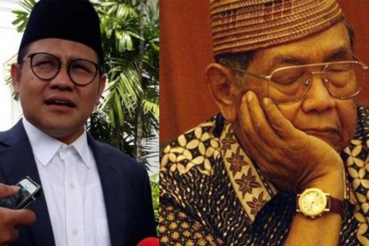 Abdurrahman Wahid (Gus Dur) dan Muhaimin Iskandar. Sumber: Times Malang