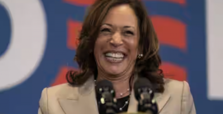 Kampanye Kamala Harris berada di lintasan ke atas /AFP