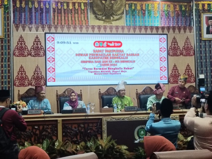 DPRD Gelar Sidang Paripurna Istimewa Hari Jadi ke 512 Bengkalis