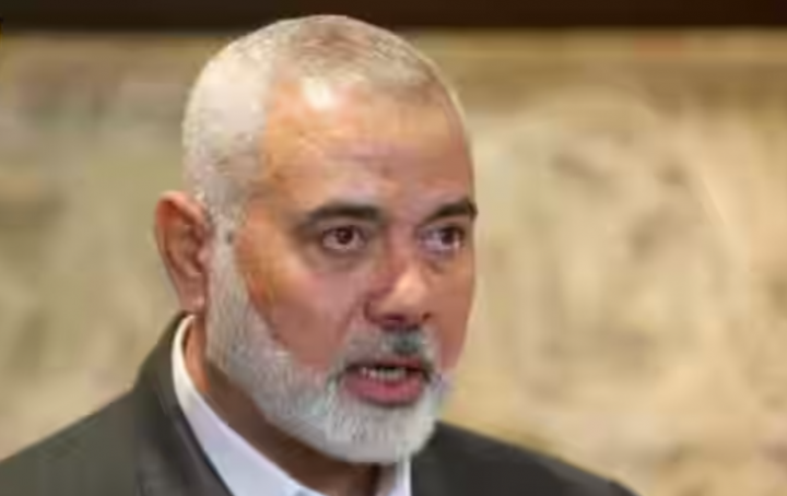 Gambar menunjukkan pemimpin Hamas Ismail Haniyeh /X