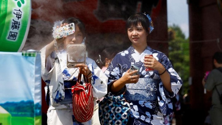 Jepang Pecahkan Rekor Suhu Terpanas, 37 Ribu Orang Masuk RS Akibat Heatstroke