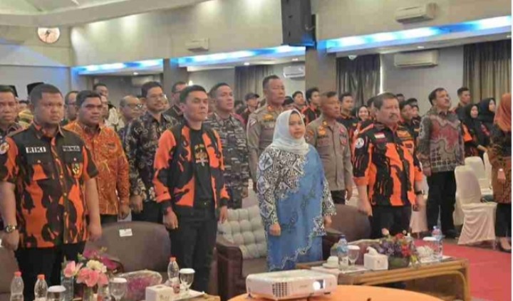 Bupati Kasmarni Hadiri Pelantikan Ketua dan Pengurus Sapma PP