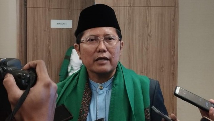 Rais Syuriyah PBNU, KH Muhammad Cholil Nafis. Sumber: detik.com