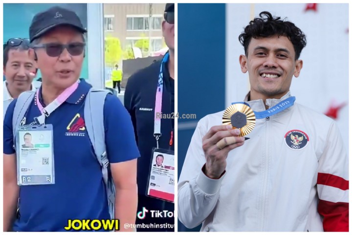 Rocky Gerung Berterima Kasih ke Jokowi usai Veddriq Raih Emas di Olimpiade Paris 2024. (Dok. Riau24.com)