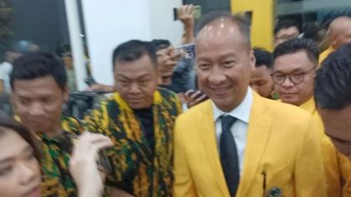 Plt Ketum Golkar Agus Gumiwang Kartasasmita. Sumber: iNews.ID