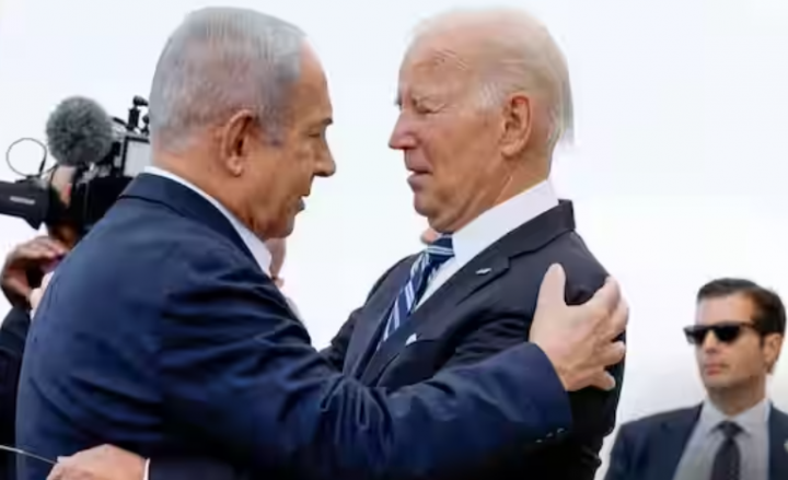  Presiden AS Joe Biden bertemu Perdana Menteri Israel Benjamin Netanyahu /Reuters