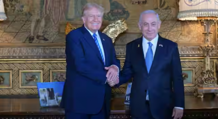 Donald Trump dan Benjamin Netanyahu /X