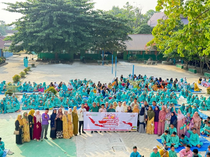 Sosialisasi Tabungan Simpel di SMP Negeri 1 Pangkalan Kerinci