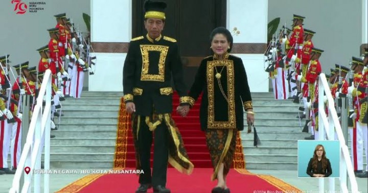 Jokowi dan Iriana