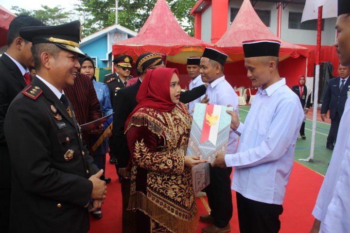 HUT RI ke 79, Sebanyak 1.015 Warga Binaan Lapas Kelas IIa Bengkalis Terima Remisi