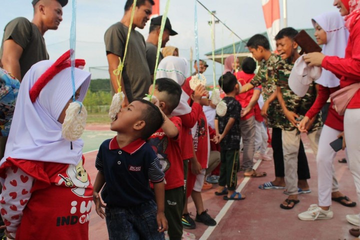 Kodim 0322/Siak Meriahkan HUT RI ke-79 dengan Berbagai Lomba Seru