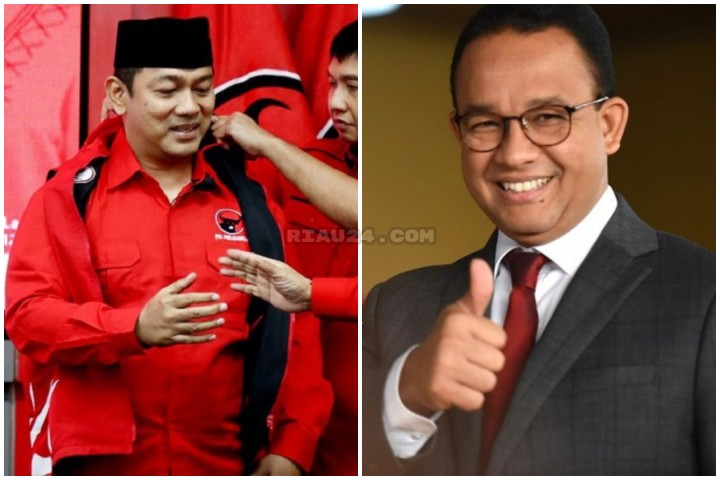 PDIP Disebut Bakal Usung Anies Baswedan-Hendra Prihadi Di Pilkada Jakarta. (Dok.Riau24.com)