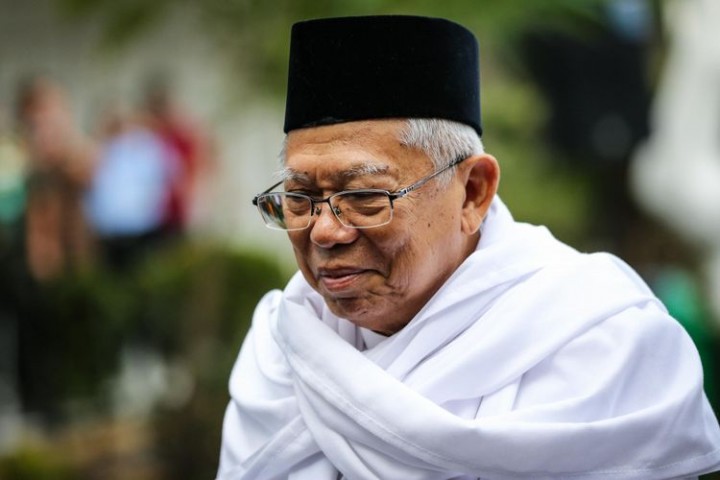 Wakil Presiden Maruf Amin. Sumber: kompas.com