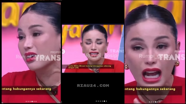 Aktris Nikita Mirzani saat jadi Bintang tamu di Pagi Pagi Ambyar TransTV. (Tangkapan Layar Instagram @rumpi_gosip)