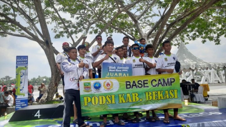 Tim PODSI Bekasi Berhasil Raih Juara I Dalam Event Serindit Boat Race 2024