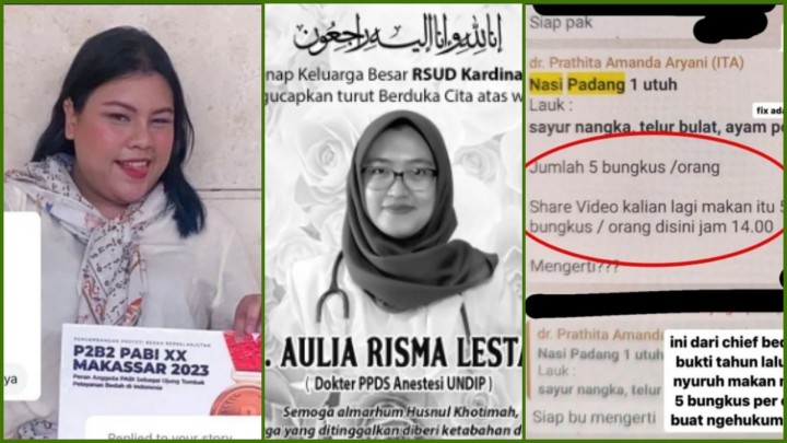 Fakta Baru Kasus Kematian Aulia Risma, Dibully hingga Dipalak Rp40 Juta Oknum Senior. (Collage by Riau24.com)