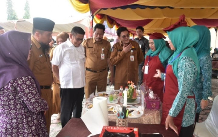 Dinas Perikanan Gelar Lomba Masak Serba Ikan, Kecamatan Mandau Keluar Sebagai Juara Umum