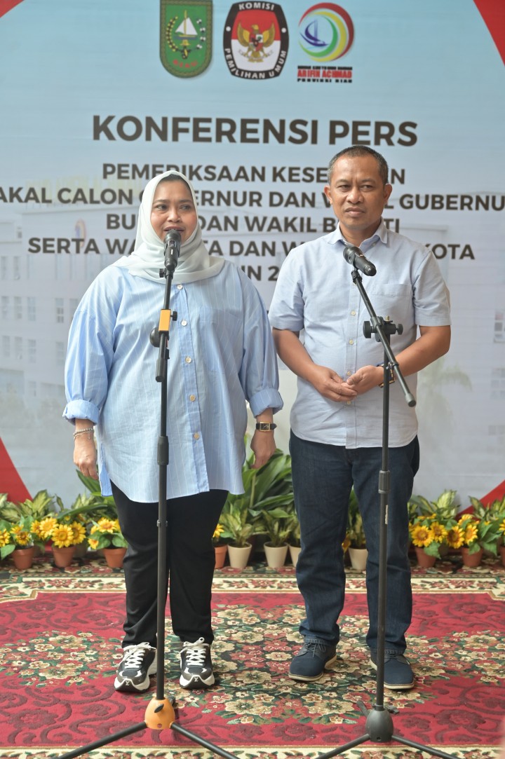 Hari Kedua Lakukan Pemeriksaan Kesehatan, Kasmarni - Bagus Santoso Jalani Pemeriksaan Test Rohani, Psikotest dan Wawancara 